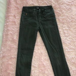 Girls Hudson Olive Skinny Jeans